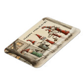 Flexible Magnet des musiciens de rue de Noël (Côté Gauche)