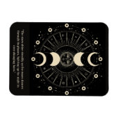 Flexible Magnet des phases de nuit céleste (Horizontal)