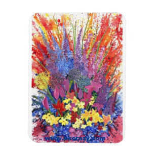 Flexible Magnet d'explosion florale