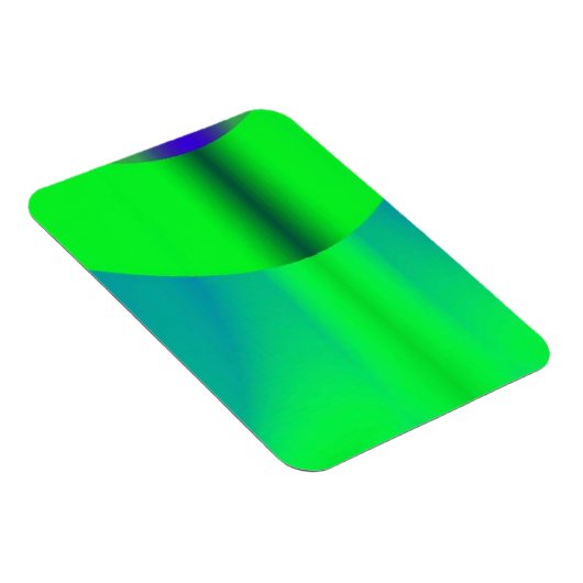 Flexible Magnet d'ombre vert néon (Côté Droit)