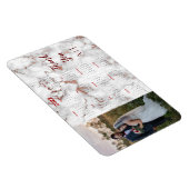 Flexible Magnet du calendrier du réfrigérateur photo person (Côté Droit)