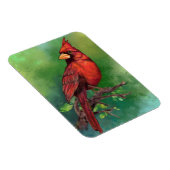 Flexible Magnet du Cardinal rouge du Nord (Côté Droit)