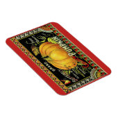 Flexible Magnet du Citrouille de automne vintage (Côté Droit)