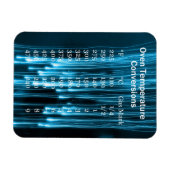 Flexible Magnet du graphique de conversion de température d (Horizontal)