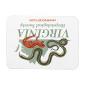 Flexible Magnet du logo VHS (Horizontal)