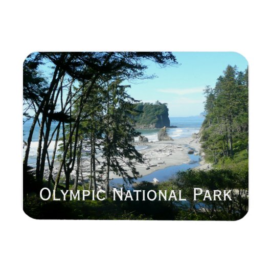 Flexible Magnet du parc national olympique (Horizontal)