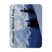 Flexible Magnet du parc national olympique 3"x4" (Vertical)