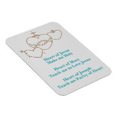 Flexible Magnet du Rosaire du Coeur (Côté Droit)