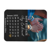 Flexible Magnet Enregistrer le calendrier des dates (Horizontal)