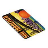 Flexible Magnet Étiquette de San Francisco Citrus (Côté Droit)