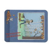 Flexible Magnet feuille de ratissage de garçon (Horizontal)