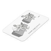 Flexible Magnet Flexi Premium de dessin en dupliqueur Lathe (Côté Gauche)