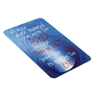 Flexible Magnet Flexi Premium de message d'inspiration