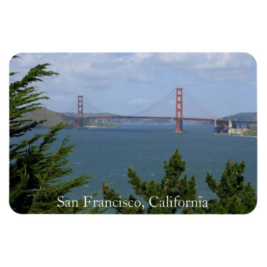 Flexible Magnet Flexi Premium de San Francisco Bay (Horizontal)