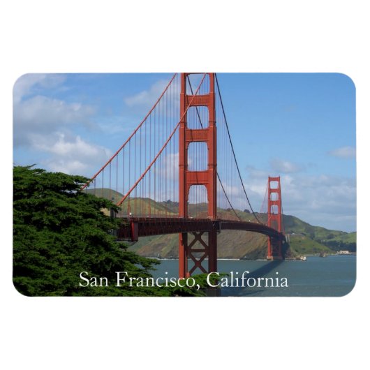 Flexible Magnet Flexi Premium de San Francisco Californie (Horizontal)