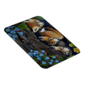 Flexible Magnet Fox Pups (Côté Droit)