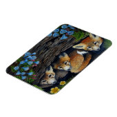 Flexible Magnet Fox Pups (Côté Gauche)