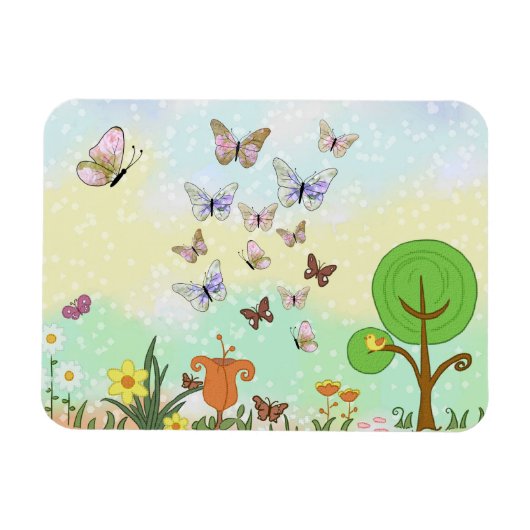 Flexible Magnet Frühlingsbild (Horizontal)