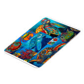 Flexible Magnet "Funky Sea Criters Collage" (Côté Gauche)