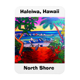 Flexible Magnet Haleiwa Hawaii Oahu Aloha