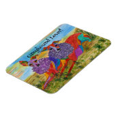 Flexible Magnet italien Greyhound (Côté Gauche)