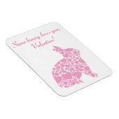 Flexible Magnet lapin de la Saint Valentin (Côté Droit)