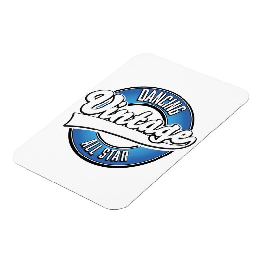 Flexible Magnet logo Dancing vintage all star (Côté Gauche)
