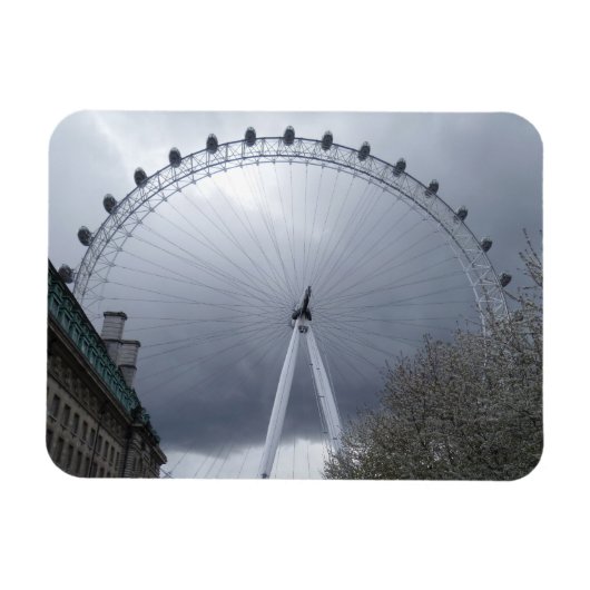 Flexible Magnet London Eye 3"x4" (Horizontal)