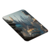 Flexible Magnet - Marché Cyberpunk (Côté Droit)