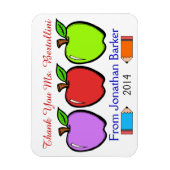 Flexible Magnet Merci enseignant (Vertical)