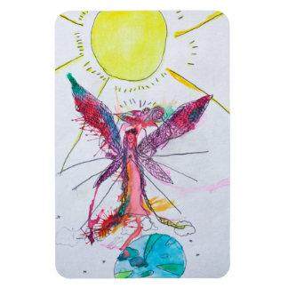 Flexible Magnet - Mère Dieu Créer l'Esprit d'un bébé