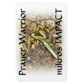 Flexible MAGNET MIKROS IMPACT PRAYER WARRIOR 4"x6" (Vertical)