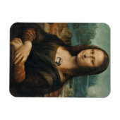 Flexible Magnet "Mona Lisa" de style vintage (Horizontal)