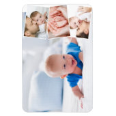Flexible Magnet Montage Photo Bébé (Vertical)