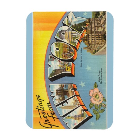 Flexible Magnet New York (Vertical)