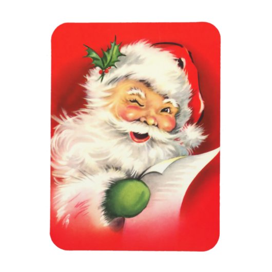Flexible Magnet Père Noël Flex vintage (Vertical)