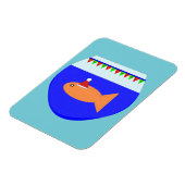 Flexible Magnet personnalisé de poisson rouge de Noël (Côté Gauche)