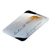 Flexible Magnet personnel blanc orchidée (Côté Gauche)