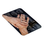 Flexible Magnet photo 2016 Calendrier magnétique (Côté Droit)
