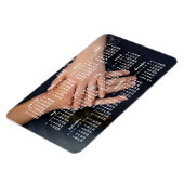 Flexible Magnet photo Calendrier magnétique 2017 4x6 (Côté Gauche)