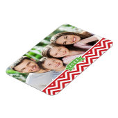Flexible Magnet photo Chevron Holiday Keepsaké (Côté Gauche)