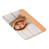 Flexible Magnet photo classique Orange Graduation (Côté Droit)