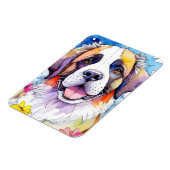 Flexible Magnet photo de chien St. Bernard (Côté Gauche)