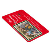 Flexible Magnet photo de la carte de Noël (Côté Droit)