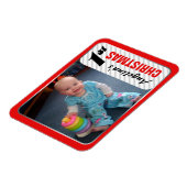 Flexible Magnet photo de Noël de l'enfant 4"x3" (Côté Gauche)