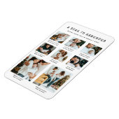 Flexible Magnet photo de vacances (Côté Gauche)