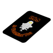 Flexible Magnet photo d'Halloween | Boo Vous Regarde (Côté Gauche)