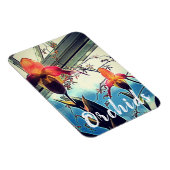 Flexible Magnet photo d'orchidées éclairées (Côté Droit)