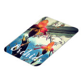 Flexible Magnet photo d'orchidées éclairées (Côté Gauche)