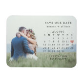 Flexible Magnet photo du calendrier (Horizontal)
